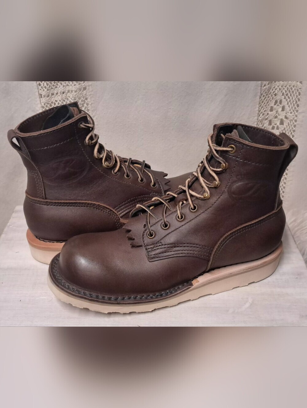 Men's JK Boots Forefront Model Size 7 Wide - Picture 6 of 9
